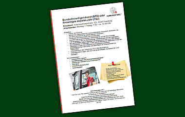 Die Hamburger Tafel e.V. sucht ab sofort Freiwillige für den Bundesfreiwilligendienst (BFD) oder ein Freiwilliges Soziales Jahr (FSJ).