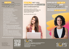 SOPS Infofolder Vereine & Stiftungen